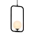 Modern Sircle Pendant Light 3D model small image 1
