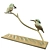 Elegant Kingfisher Sculpture, Handcrafted 3D model small image 2