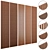 3D Panel Set with UVW Mapped 3D model small image 1