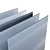 3D Panel Set with UVW Mapped 3D model small image 5
