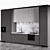 Modern Gray Kitchen Set 3D model small image 5