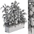 Indoor Plant Set in Box 3D model small image 3