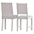 Modern Dining Set with Chairs 3D model small image 6