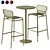 Week-end High Stool Petite Friture 3D model small image 1