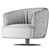  DIGA NICOLINE 3D Armchair Model 3D model small image 5