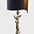 Luxury Coastal Brass Table Lamp 3D model small image 2