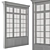 Elegant White Window Set 3D model small image 1