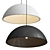 Modern Dana Pendant Light 3D model small image 1