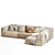 fonQ Move Corner Sofa: Stylish Comfort 3D model small image 2