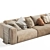 fonQ Move Corner Sofa: Stylish Comfort 3D model small image 3