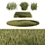 Detailed 3D High Ryegrass Model 3D model small image 6