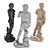 Michelangelo Pixel Art Sculpture 3D model small image 5