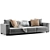 Modern Molteni&C Turner Sofa 2015 3D model small image 4