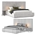 Modern Italian Vibieffe Bed Design 3D model small image 3