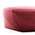  Modern Comfort Pouf by Moroso 3D model small image 3