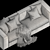 Minotti Powell Modular Sofa 3D model small image 7