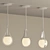 Pearl-inspired Mini Pendant Light 3D model small image 2