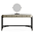 Luxury Rosie Dressing Table in Washed Veneers Wood 3D model small image 2