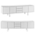 Elegant Aliante Sideboard Fasem 3D model small image 2