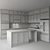 Modern Samsung Kitchen Set 3D model small image 6