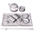 Japanese Tea and Sushi Set 3D model small image 5