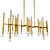 Luxury Metal Chandelier Modern Design 3D model small image 1