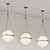 Vintage-Inspired Sutter Pendant Light 3D model small image 2