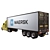 Corona Render Truck Model 2016 3D model small image 3