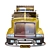 Corona Render Truck Model 2016 3D model small image 4