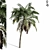 Forest Palm Tree Sculpture - 1150cm 3D model small image 1