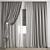 Detailed Curtain Model Set 3D model small image 1