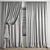 Detailed Curtain Model Set 3D model small image 2