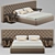 Elegant Opera Contemporary Bed Set 3D model small image 1