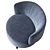 Pietboon Jane Swivel Armchair 3D model small image 3