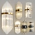 Modern Glass Sconce Lighting Collection 3D model small image 7