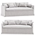 Cozy and Contemporary Gabriel Sofa 3D model small image 1