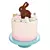 Easter Cake with Chocolate Bunny 3D model small image 1