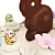 Easter Cake with Chocolate Bunny 3D model small image 3