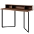 Elegant Sherwood Writing Desk 3D model small image 1