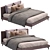 Meridiani Stone Up Bed Model 3D model small image 2