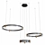  Modern LED Pendant Light Mercury A2185SP-3BK 3D model small image 1