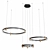  Modern LED Pendant Light Mercury A2185SP-3BK 3D model small image 2