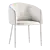  Asher Dining Armchair in Polo Club Toast 3D model small image 3
