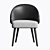 Sleek Minotti Lawson Chair 3D model small image 2