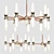 Camilla Ceiling Chandelier L12 3D model small image 1