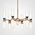 Camilla Ceiling Chandelier L12 3D model small image 3