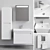 Modern Bathroom Furniture Set Duravit 3D model small image 1