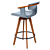 Bamboo Swivel Counter Stool - Langley Street 3D model small image 4