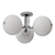 Modern Globe Ceiling Light Fixture 3D model small image 2