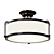 Contemporary Textured Ceiling Light 3D model small image 1